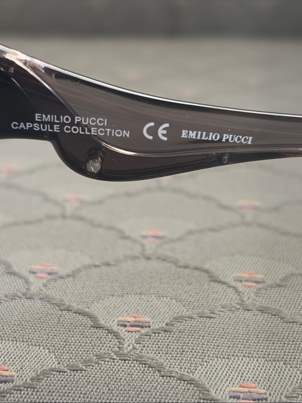 Emilio Pucci Black Gradient Sunglasses Made in Italy. - Picture 4 of 7